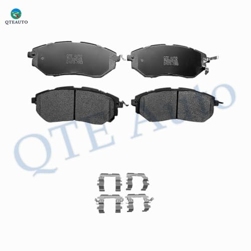 Image of PM Auto Front Rear Brake Pads Replacement For 2008-2012 Subaru Tribeca, Set of 8 Ceramic Brakes Pads
