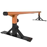 MR Skate Rail Skateboard Ramp Grind Rail Professional Skatepark Grind Rail Adjustable Height Grind Rail for Skateboard Rail Tricks Practice, Free Extendable Heavy Duty Ellipse Flat Bar Skate Grind 71”