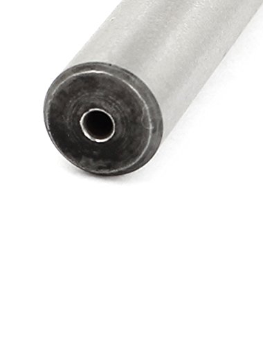 Image of uxcell 8mmx8mmx38mmx64mm Machining Cutting Tool Helical Groove 4 Flute Straight Shank Milling Cutter End Mill