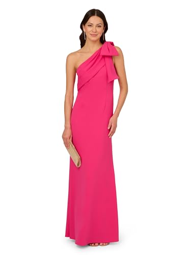 Image of Adrianna Papell Women's Stretch Crepe Long Dress