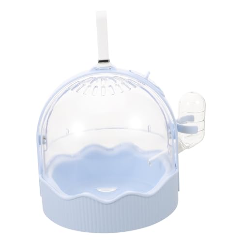 Toyvian Travel-Friendly Hamster Cage Outdoor Pet Carrier Plastic Pet Case for Outdoor Activities