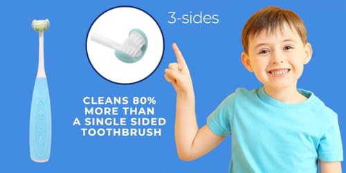 Best Smile Kids Electric 3-Sided Toothbrush