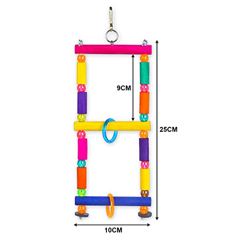 Kit Mega Pack Brinquedos e Acessórios Para Calopsita Periquito Agapornis
