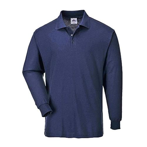 Long Sleeved Polo Shirt, Colornavy Talla 3 Xl - 3