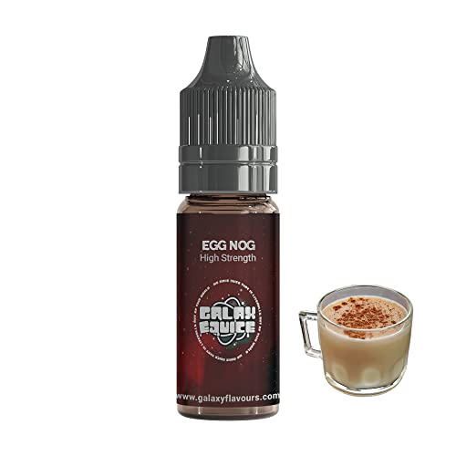 Egg Nog Flavouring - High Strength Food Flavoring - 230+ Flavours -10ml Bottle.
