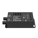 dual cv 1700 stereo amplifier Hoher Laststrom bis zu 20A. Dual-Knopf-Konstantspannungs-LED-Dimmer 1CH X 20A Kabellose Fernbedienung Numerische Anzeige CV-Controller V1-B