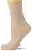 Produktbild Nur Die Feine Baumwolle Socken einfarbig mit Komfortbund ohne drückende Naht besonders weich Damen, beigegrau, 35-38