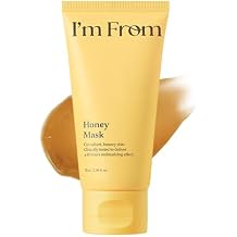 I'm from Honey Mask, Deep Nourishing Wash-Off Mask with Natural Honey, Glass &amp; Dewy Glow, Long-Lasting Hydration, Korean Skin Care 2.37fl.oz