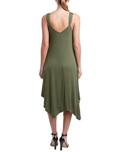 Ella Moss Women's Bella Flowy Dress, Fern, Medium #TOP1