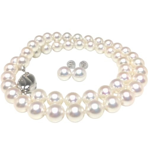 Isowa Pearliɐu̐^X C\p[j ԎEF zCgJ[ AR^ lbNX CO Zbg 7.5-8.0mm zCg Vo[ NXbv 79433