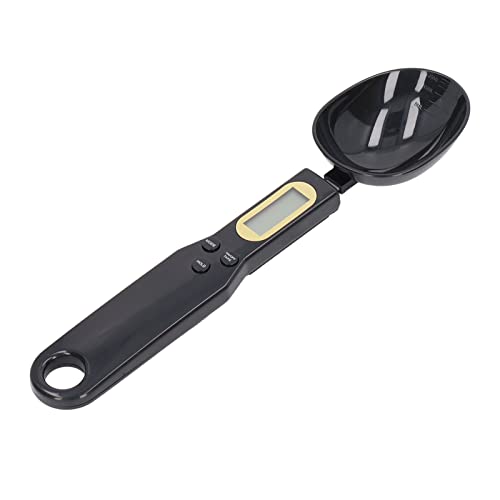 Headerbs Báscula de Cuchara Digital Material ABS Cuchara de Báscula de Alimentos con Pantalla Electrónica Capacidad de 500 G para Ingredientes de Medición de Cocina Alimentos para Mascotas