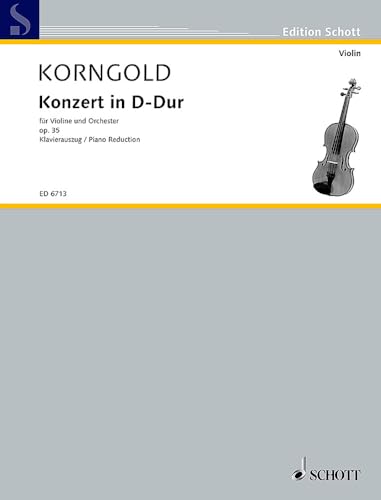 Violin Concerto, Op. 35: Violin and Piano