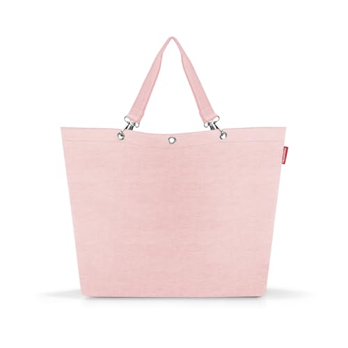 reisenthel shopper XL twist blush – Geräumige Shopping Bag und edle Handtasche in einem – Aus wasserabweisendem Material