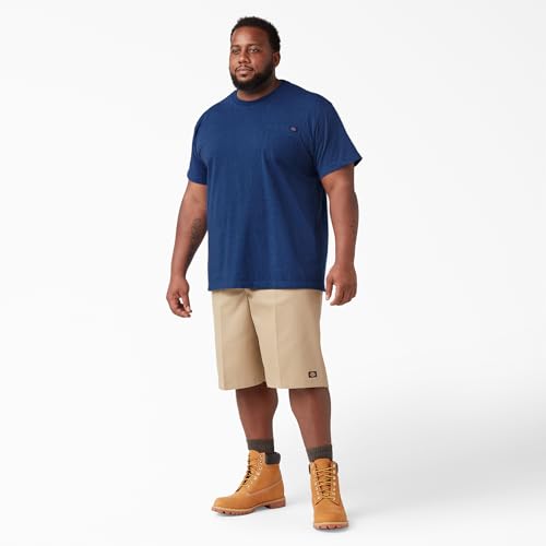Image of Dickies Men's Heavyweight Heathered Short Sleeve Pocket T-Shirt