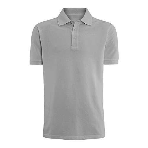 Men's Polo Golf Classic Sports Casual Cotton Short Sleeve Jersey Shirt S/M/L/XL - Picture 9 of 20