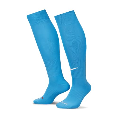 Nike Unisex Classic Ii Cushion FuĂźballstutzen, Mehrfarbig (University Blue / White), M EU