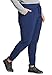 EDS Essentials Jogger Scrubs for Women, Drawstring Scrub Pants DK065P, XL Petite, Navy