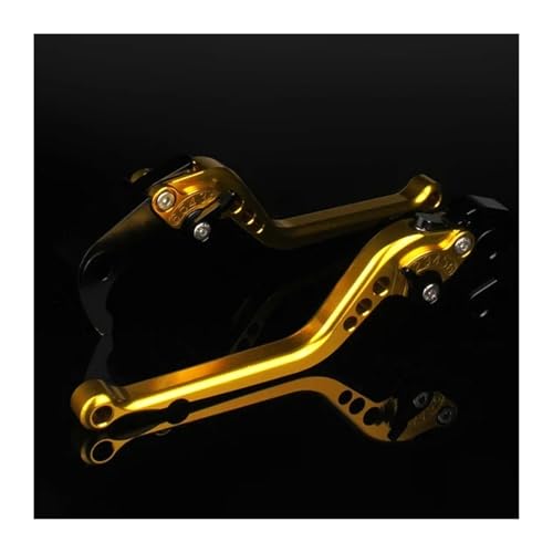 Leviers de frein à main finition or pour Triumph 765 Street Triple R 2017-2019