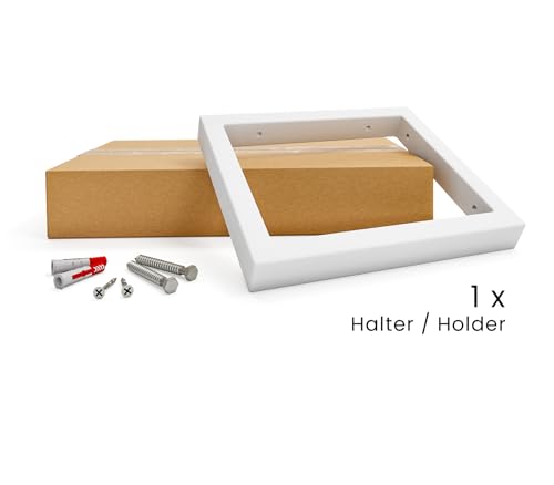Console pour vasque à poser HEVVA en métal renforcé blanc