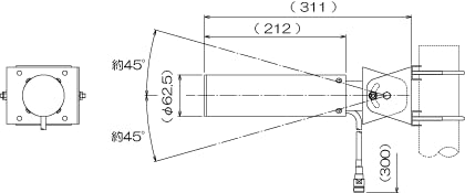 Amazon | アンテナテクノロジー 2.4GHz帯 無線LAN用 八木アンテナ 接栓
