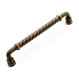 RK International RKI AE-12 C/C Antique English R.K. International PH 4803 AE 12' Center Twisted Appliance Pull