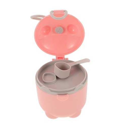BESPORTBLE Contenedor Hermético para Fórmula de Viaje Dispensador Portátil de Leche Polvo Recipiente Reutilizable para Proteínas para y Almacenamiento