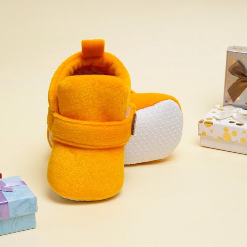 Image of Neska Moda Baby Boys & Baby Girls 6 to 12 Months Velvet Booties