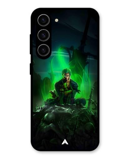 Image of Premium Anime 1 Case for Samsung Galaxy S24 (Glossy Finish) Soft-Touch Metal TPU Back Cover, Shockproof, Designer, Aesthetic Mobile Phone Case