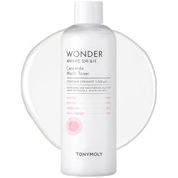 TONYMOLY Wonder Ceramide Mochi Milky Toner, Hydrating Barrier Repair, 500ml