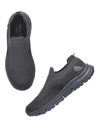 Image of Impakto AJANTA Men Premium Sports Shoes for Men | Lightweight Performance Running & Training Sneakers | Breathable Gym & Walking Shoes | Anti-Skid Cushioned Athletic Footwear for Outdoor & Daily Wear