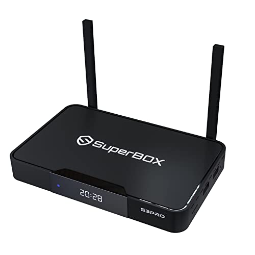 Superbox S3 Pro Dual Band Wi-Fi 2.4Ghz 5Ghz Supports 6K Video