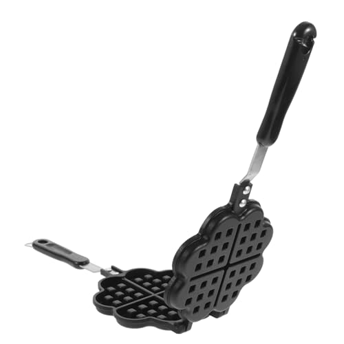 TIDTALEO Non-stick Double Sided Baking Pan Waffle Maker Cake Heat Easy Clean Portable for Diy Meals