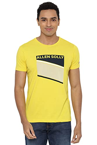 Image of Allen Solly Men's 100% Cotton Regular Fit T-Shirt