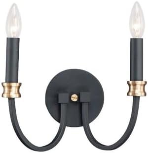 Maxim Charlton-2 Light Wall Sconce-11.75 Inches Wide by 8.75 inches high