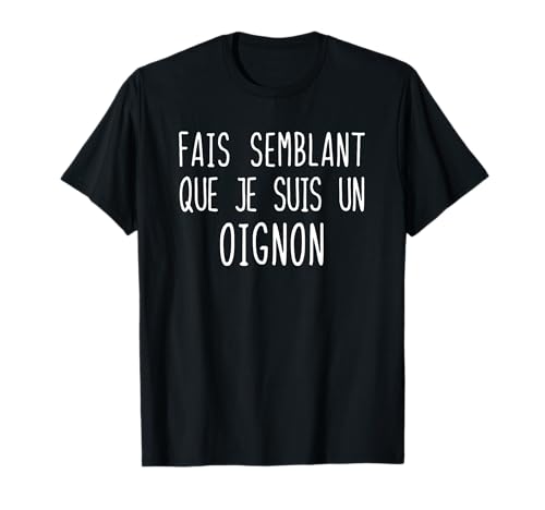 Costume Oignon Drôle pour Halloween Déguisement T-Shirt