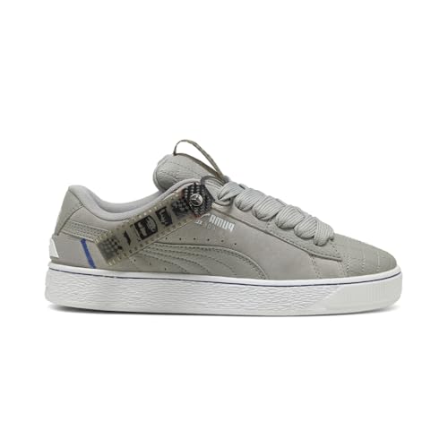 PUMA Mens F1 Suede XL 75 Lace Up Sneakers Shoes Casual - Grey - Size 6.5 M