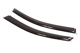 GM Accessories 23334325 Extended Cab Front Tape-On Window Weather Deflectors in Black