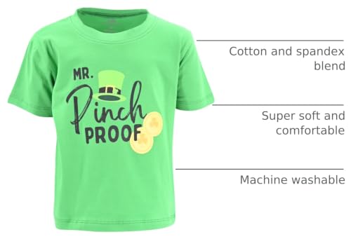 Image of Boys Short Sleeve Funny Graphic Tees for Toddler to Big Kid