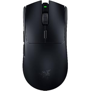 Razer Viper V3 HyperSpeed Wireless Esports Gaming Mouse: 82g Lightweight Design-30K DPI Optical Sensor-Up to 280 Hr Battery Life-HyperSpeed Wireless-Mechanical Switches Gen-2-Classic Black (Renewed)