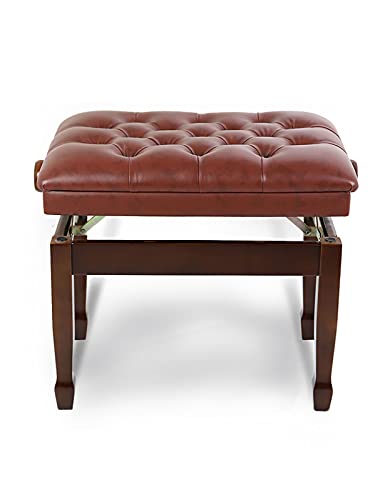 TEmkin Tabouret de Piano en Cuir Souple réglable – Banc de Piano Musical, avec Construction en Bois Dur Massif, 60 x 40 x 50-60 cm, Convient pour Une Seule Personne - Les Beatles, Paul McCartney, John Lennon, RIngo Starr, George Harrison TEmkin Tabouret de Piano en Cuir Souple réglable – Banc de Piano Musical, avec Construction en Bois Dur Massif, 60 x 40 x 50-60 cm, Convient pour Une Seule Personne