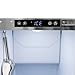 ZLINE 15 in. Touchstone Clear Cube Ice Maker with Drain Pump and Black Matte Door (ICCD-BLM-15)