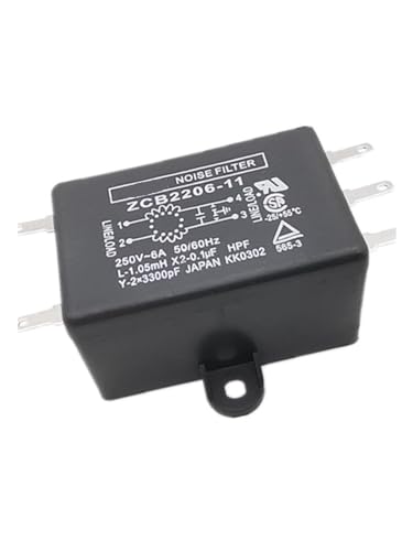 Filtre de puissance électrique 220V 6A ZCB2206-11 anti-interférence