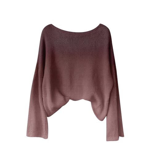 Womens Fall Sweaters Vintage Ethnic Casual Lightweight Pullover Oversized Tops Long Sleeve Knit Shirts3