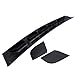 Aublinto Front Windshield Wiper Cowl Vent Grille Grill Replacement Hood Vent Cover Grille Set Fit for Mercedes-Benz W245 B-Class B180 B200 2005-2011 Replace 1698300375 1698300275 1698360018