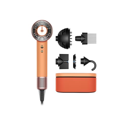 Limited Edition Dyson Supersonic Nural Hair Dryer in Ceramic Apricot and Topaz