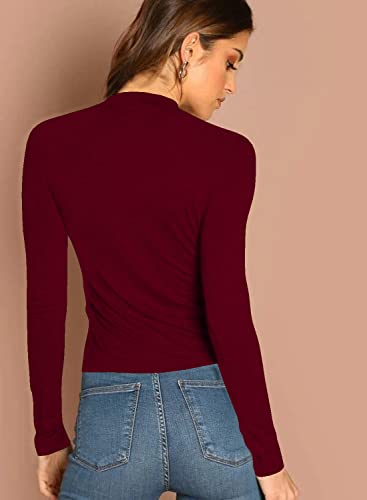 Image of Dream Beauty Fashion Women's Casual Round Neck Long Sleeves Stylish Top, 23 inch inches (Top Empire-06)