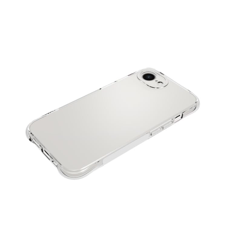 Image of Compatible for [ iPhone 16e ] Bumper Back Case Cover for [ iPhone 16e ] - Transparent