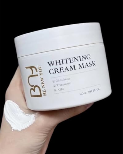 Mat Na U Trang BNY Whitening Cream Mask with Glutathione, Tranexamic, AHA, 5.07 FL OZ (150mL) - MADE...
