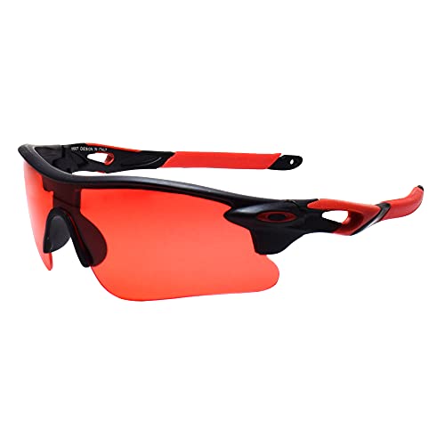 Image of Peter Jones Men Wrap Around Sunglasses Frame, Transparent Lens Free Size (NDM007)