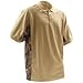 BUCK HORN RIVER X-Large Pique Polo Shirt with Camo Trim Dune BRKS-52159DXL